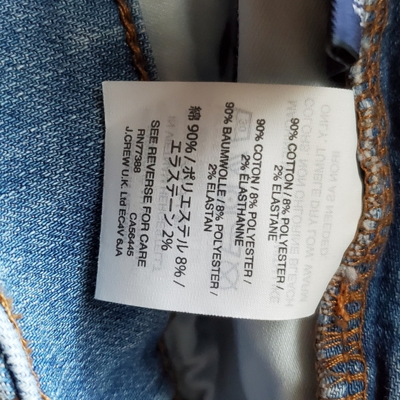 NWT! J.Crew Vintage Straight Leg Cropped - Picture 5 of 7